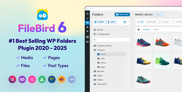 FileBird - WordPress Media Library Folders