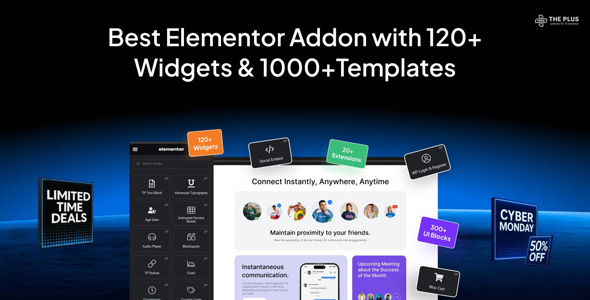 The Plus Pro Addons for Elementor 6.4.3 The Plus Addons for Elementor - Pro