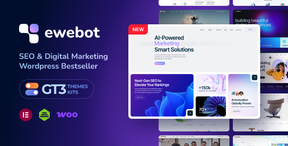 Ewebot v3.2.0 - Digital Marketing Agency & SEO WordPress Theme Ewebot - Digital Marketing Agency & SEO WordPress Theme